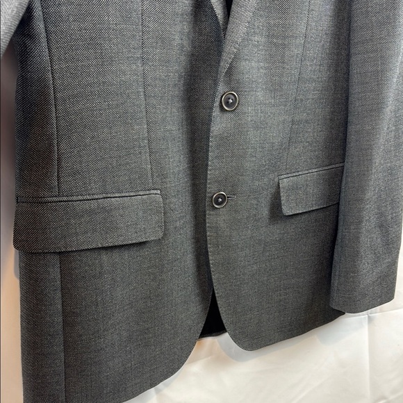 Hugo Boss The Crowley Jacket Wool Cashmere Men's Gray Sport Coat Blazer Size 38R - Picture 7 of 12
